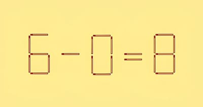 Вы гений, если переставите 1 спичку на нужное место за 10 секунд