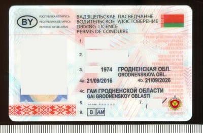 Жительницу Гродненского района лишили прав, но она купила поддельные за 20 тысяч российских рублей