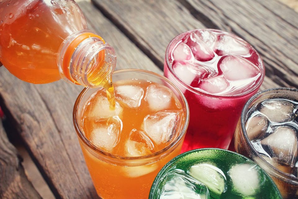 газировка и энергетики