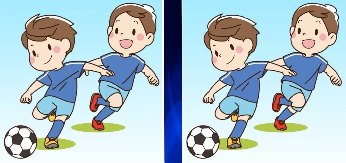 Талантливые найдут отличия за 6 секунд: проверьте свою зоркость на картинках с футболистами!