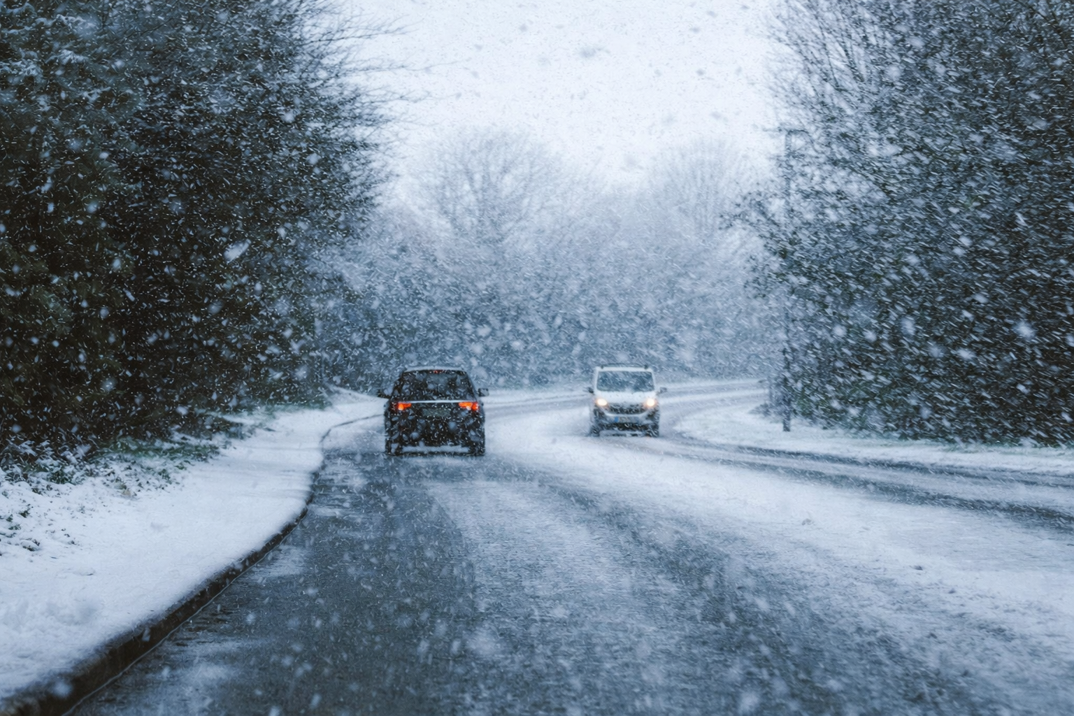 Сложные погодные условия: ГАИ рекомендует отложить дальние поездки