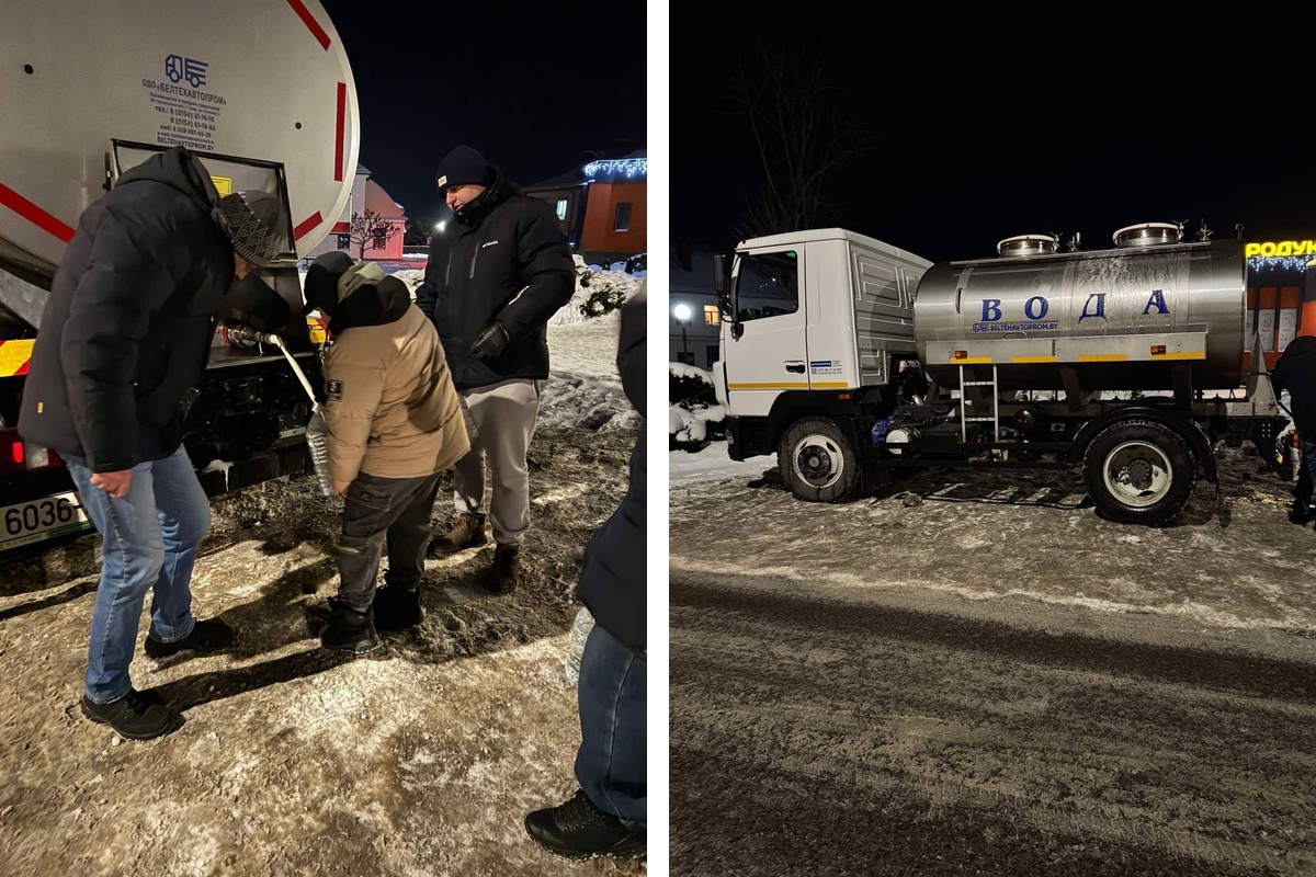 В Слониме произошла авария на системе холодного водоснабжения на улице Доватора