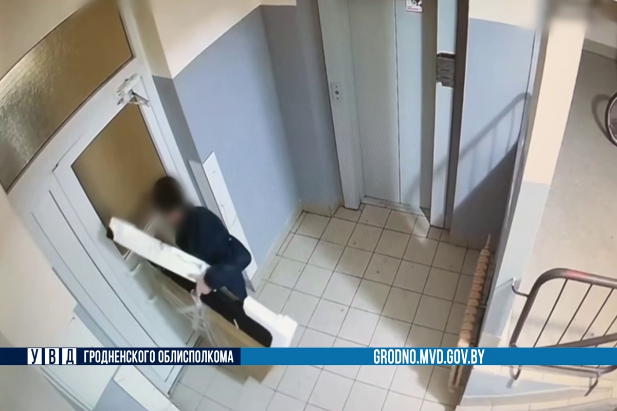 Роман закончился кражей: житель Гродно вынес телевизор из квартиры знакомой