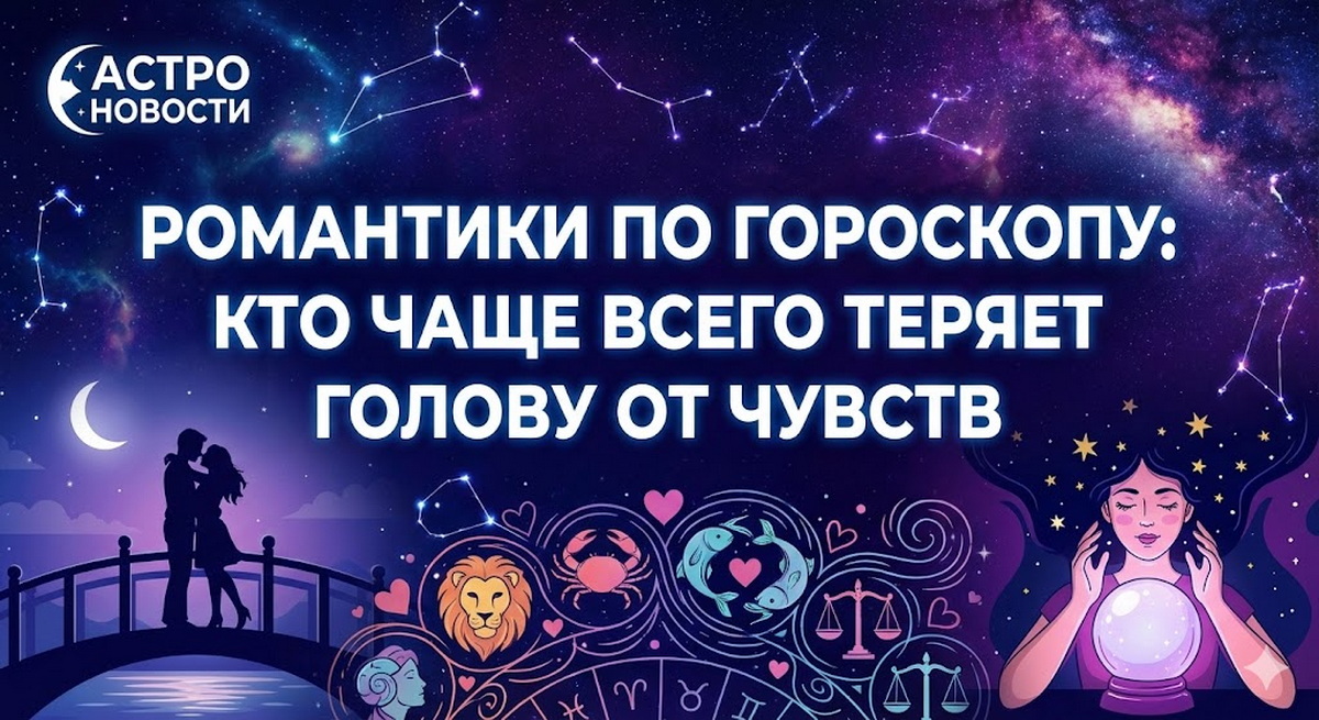 Романтики по гороскопу: кто чаще всего теряет голову от чувств