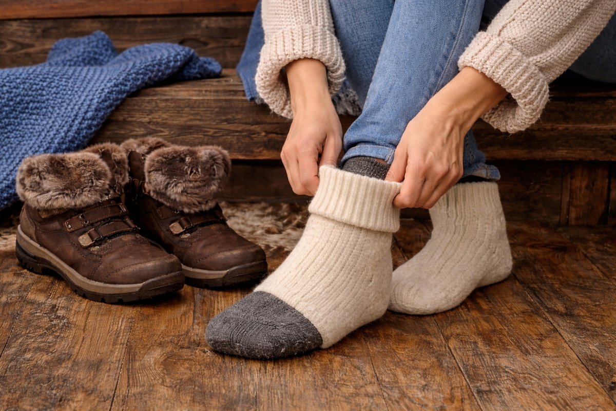 Простой лайфхак поможет защитить ноги от холода зимой
