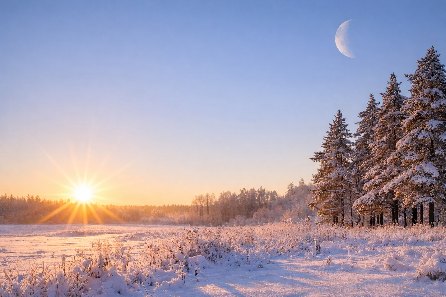 Погода в начале февраля подскажет, когда ждать тепла