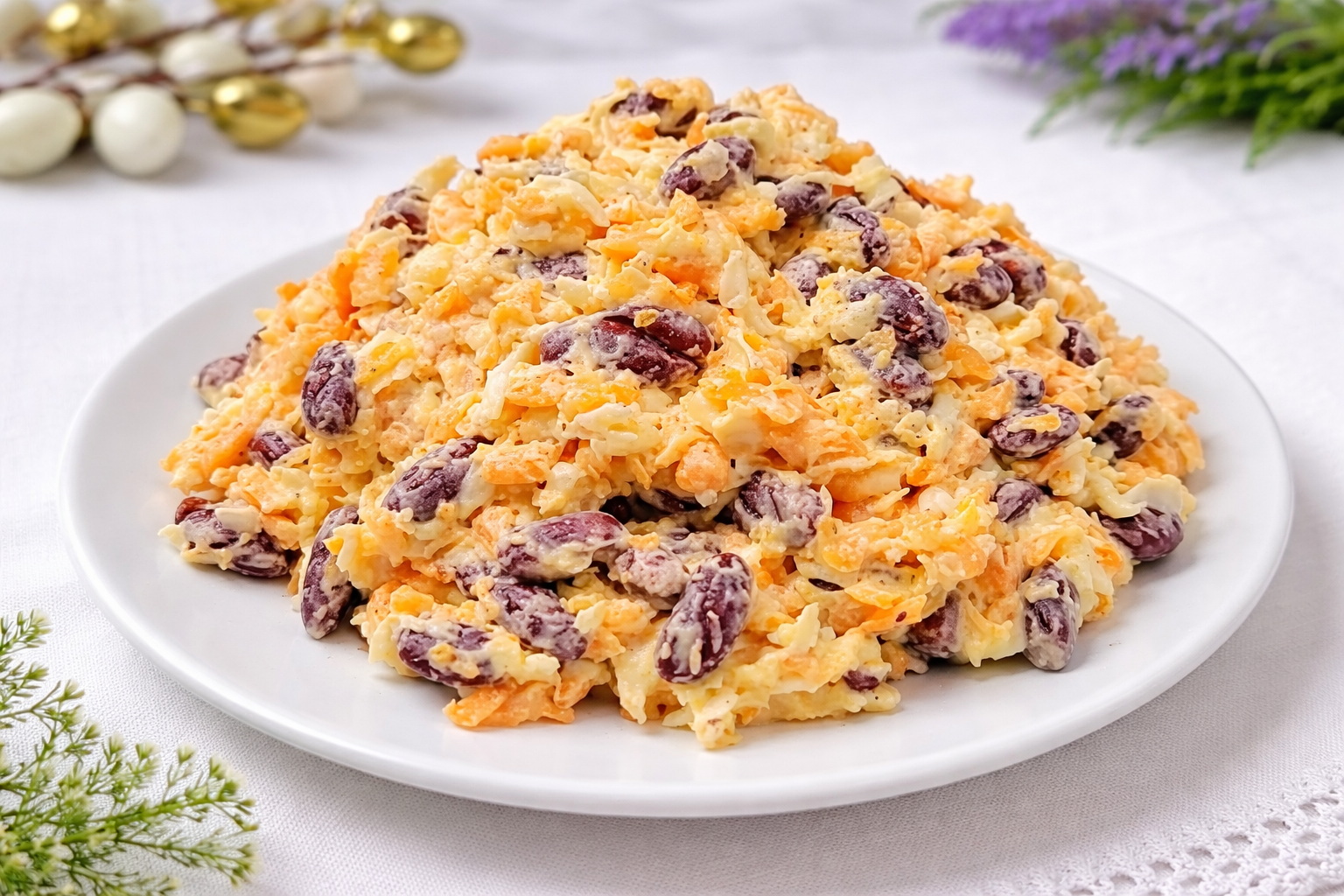 Любовь с первой ложки: мегапростой салат к 14 февраля за 5 минут