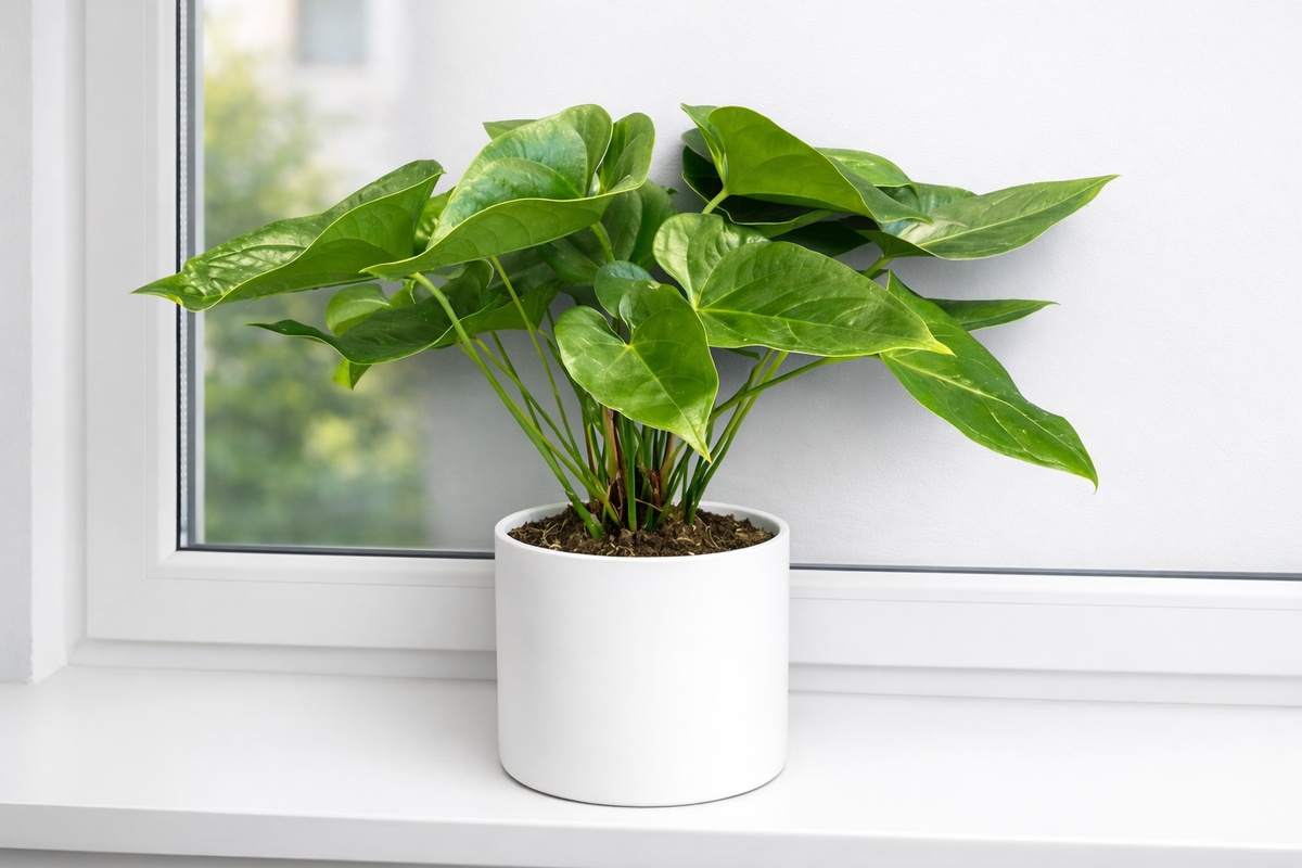 Сухой воздух мешает цветению антуриума — что делать?