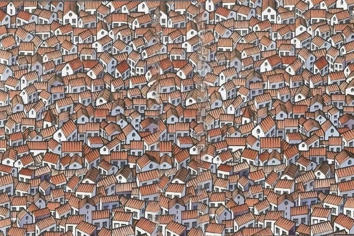 Найдите на картинке кота и докажите, что у вас идеальная внимательность