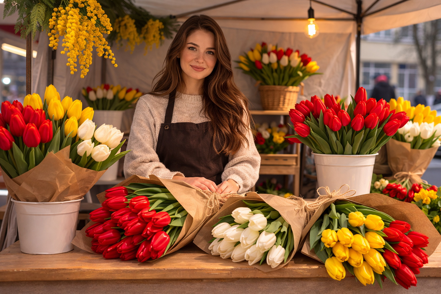 Где в Слониме можно продавать тюльпаны к Международному женскому дню