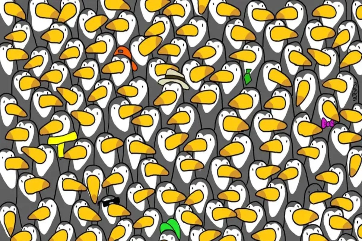 Если вы заметите пингвина за 30 секунд, у вас феноменальное внимание