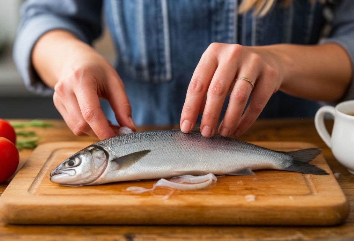 Как правильно разделать селёдку и легко вынуть все косточки: об этом способе мало кто знает