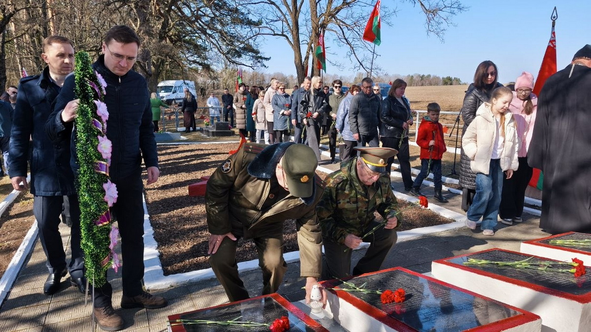 День памяти Хатыни: в Андреево прошёл митинг-реквием
