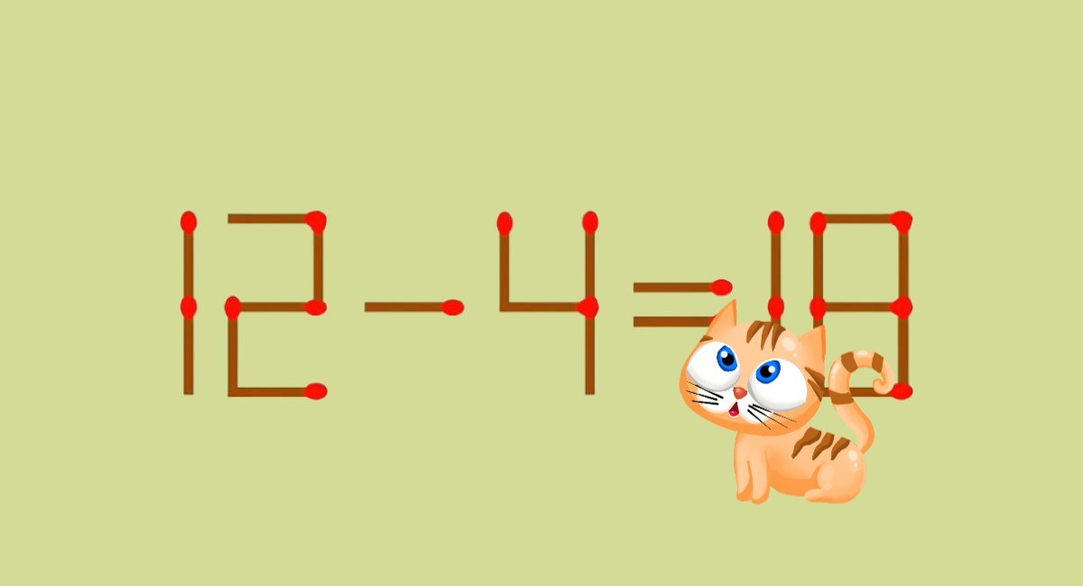 Новая головоломка со спичками: проверьте свою логику за 30 секунд