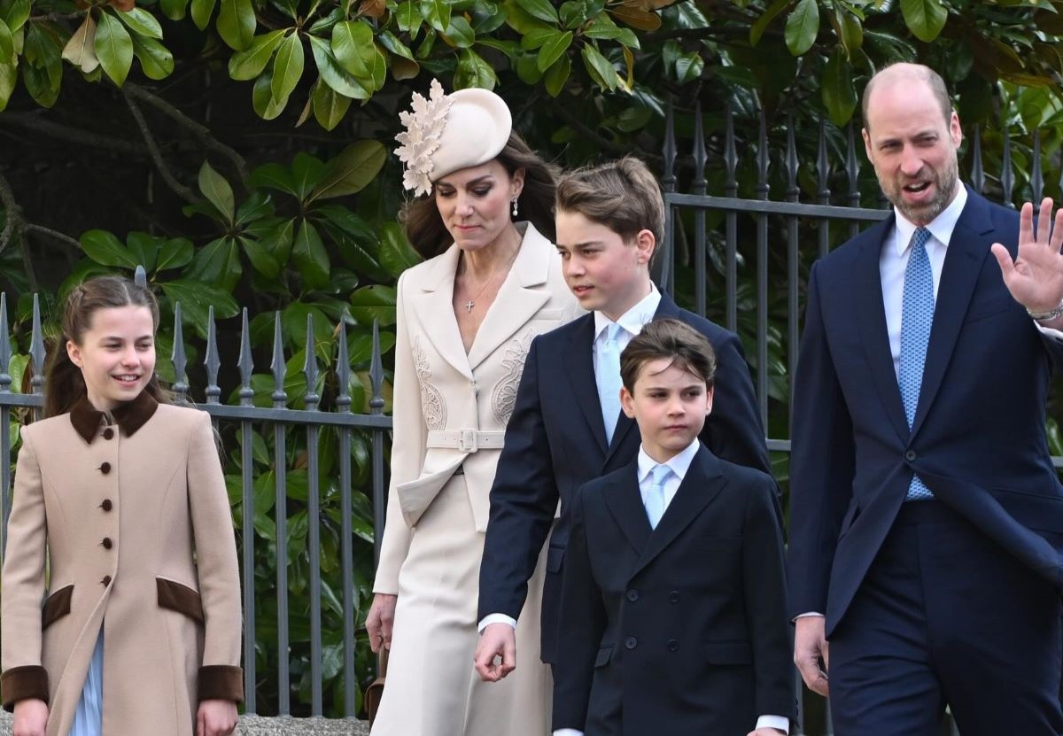 Кейт Миддлтон появилась на пасхальной службе в Виндзоре после двухлетнего перерыва