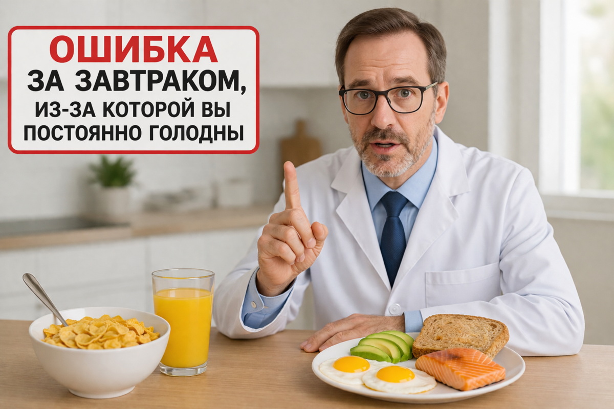 Никогда не ешьте это утром: врач раскрыл правило завтрака