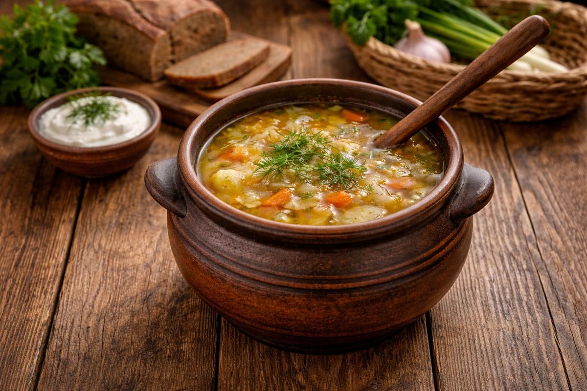 щи из квашенной капусты