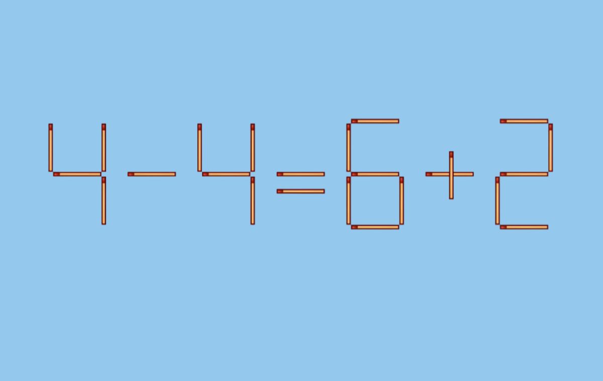 Головоломка для современных Архимедов: переставьте одну спичку за 60 секунд