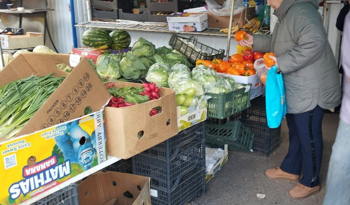 цены на рынке в Слониме