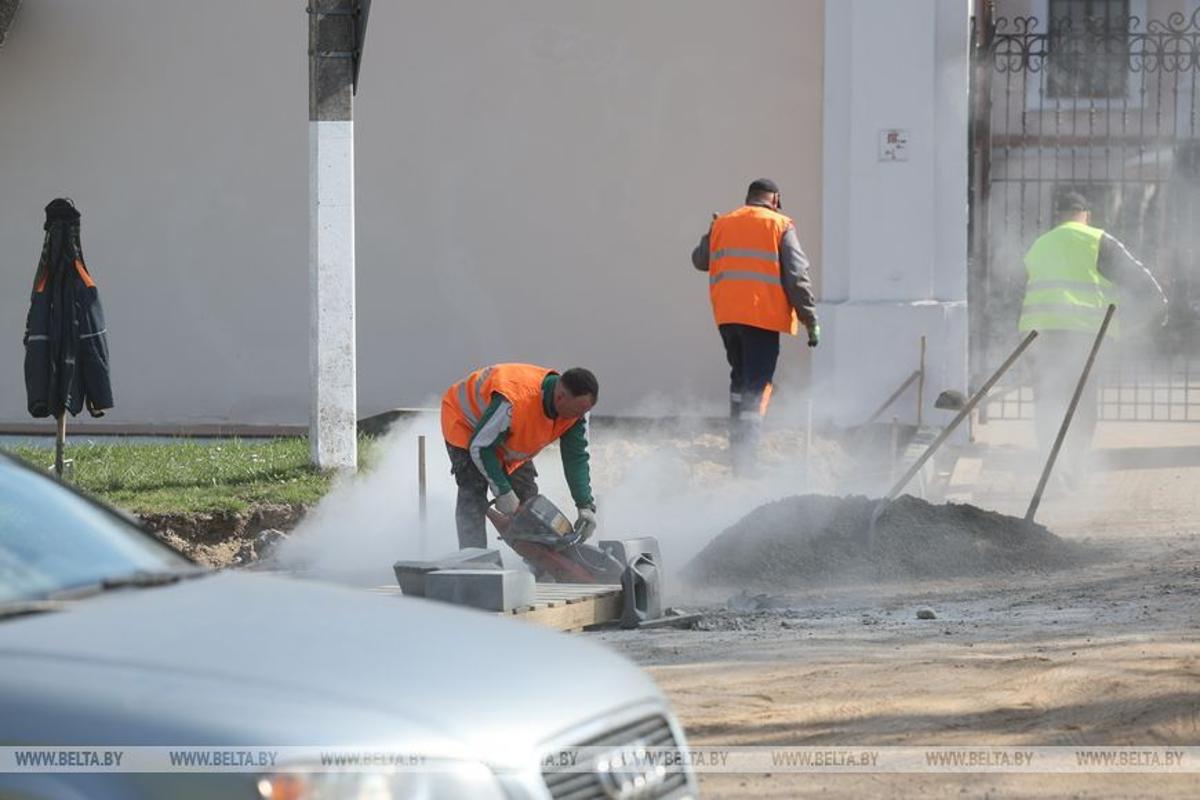 Субботник в агрогородке Жировичи