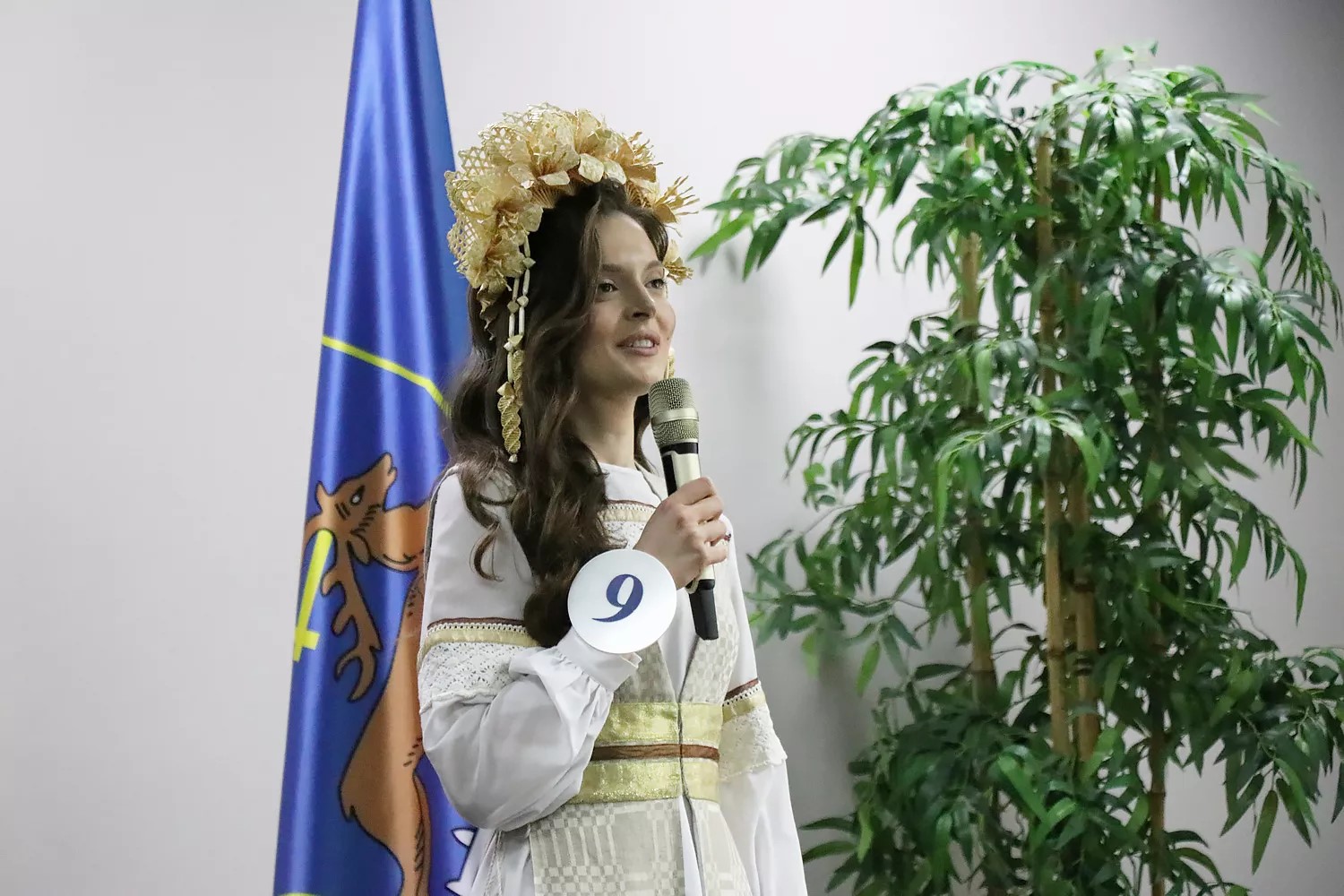 Участница конкурса Департамента охраны