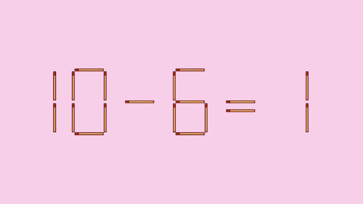 головоломка со спичками