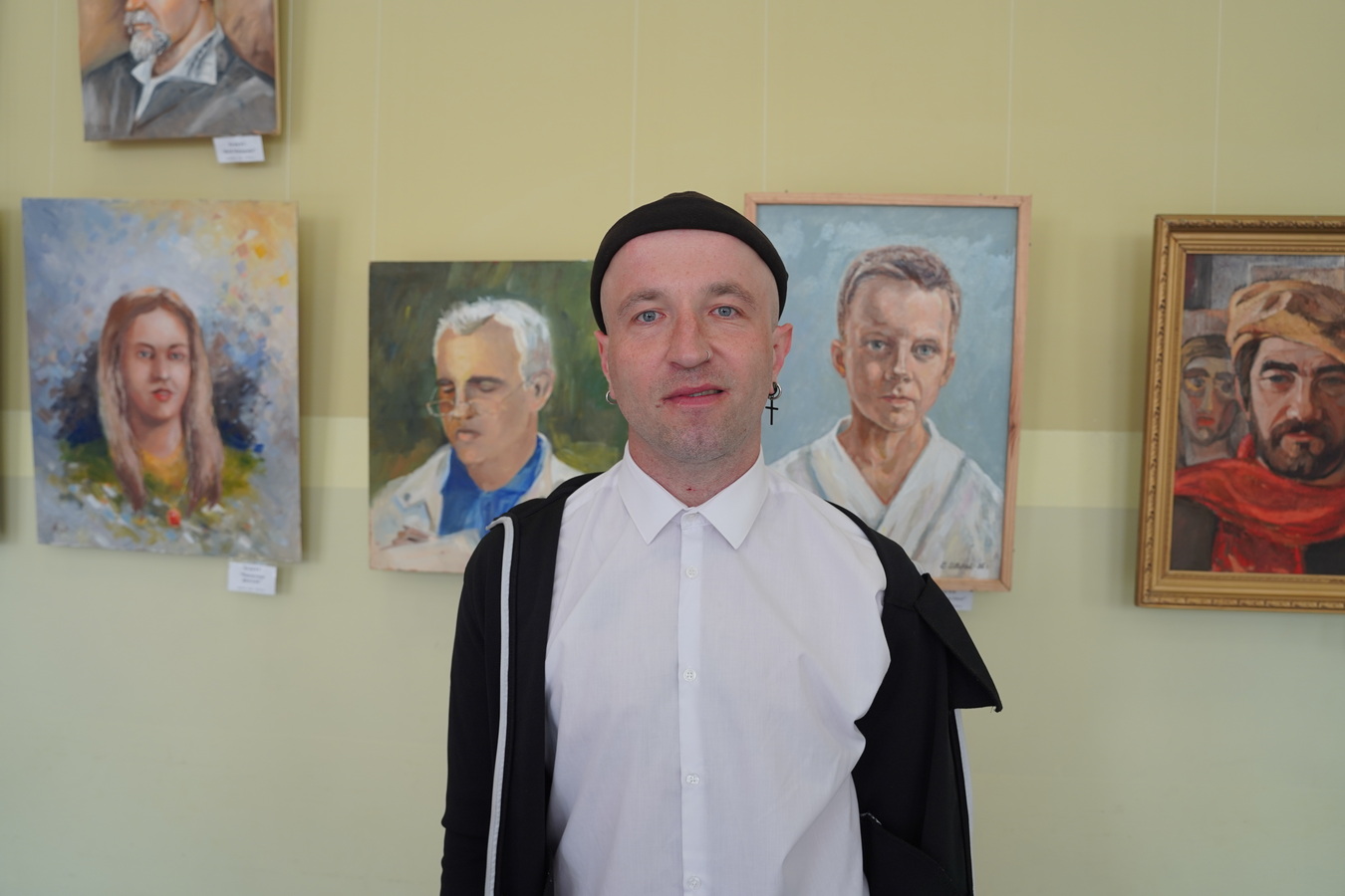 Гость на выставке