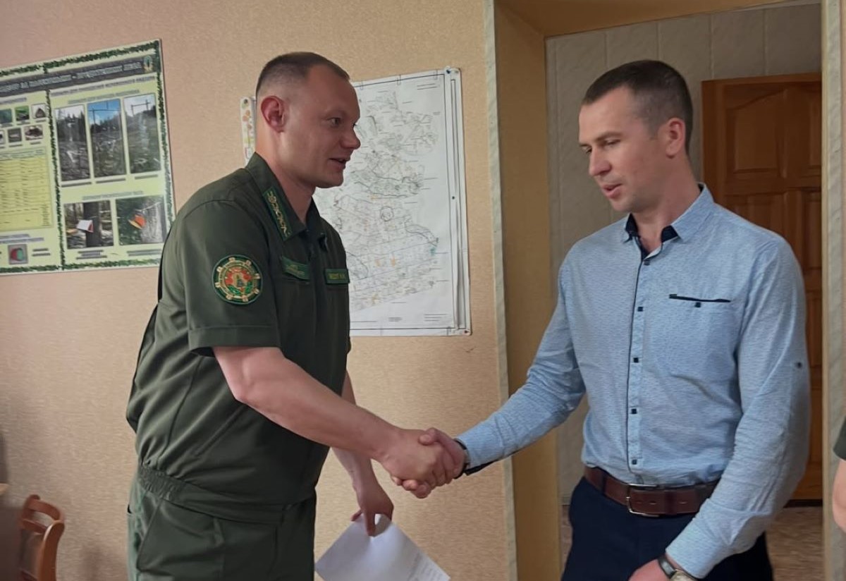 ⚡️Новый лесничий в 🌳Деревновском лесничестве🌳👉Сегодня директор 💪🌲Слонимского лесхоза🌲Илья