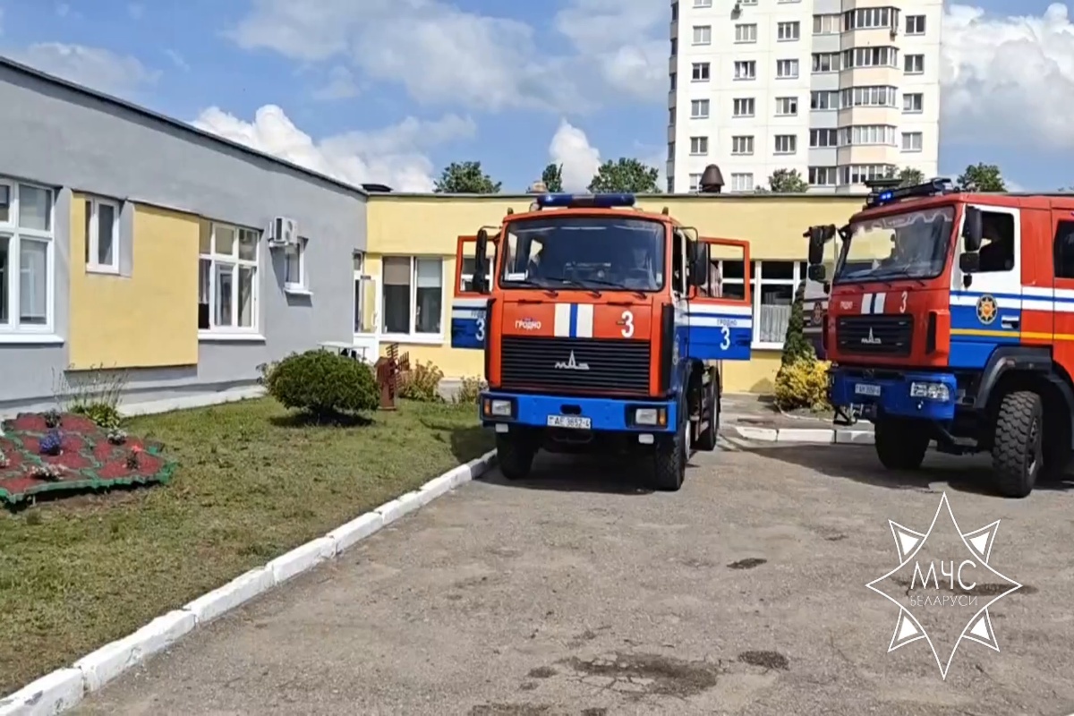 задымление в детском саду