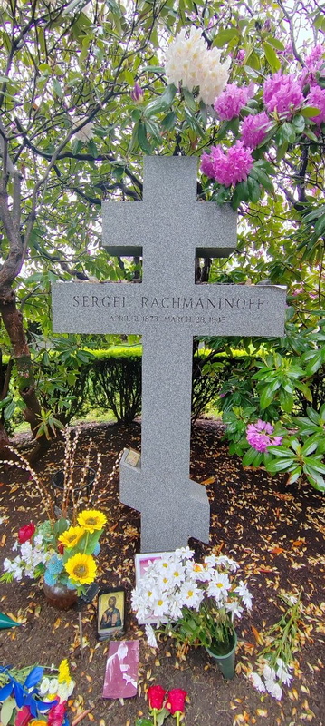 Могила Сергея Рахманинова