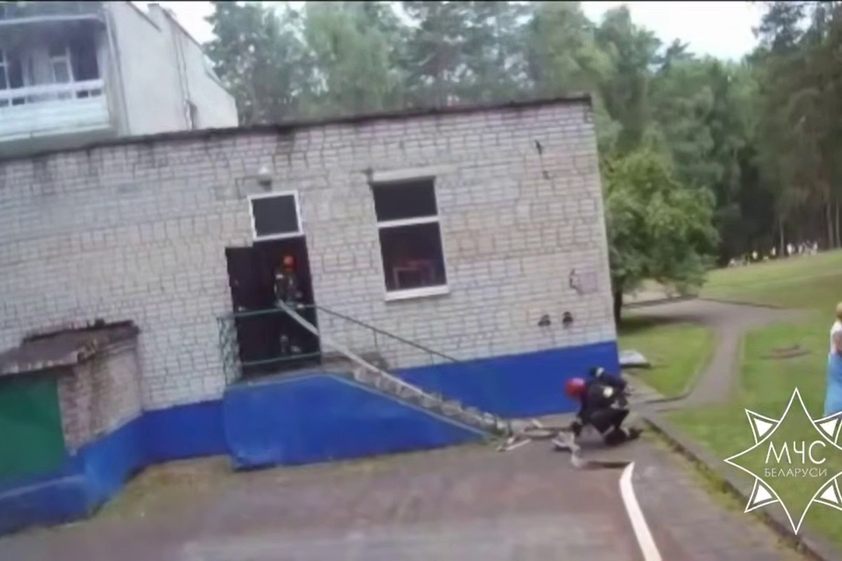пожар в детском лагере