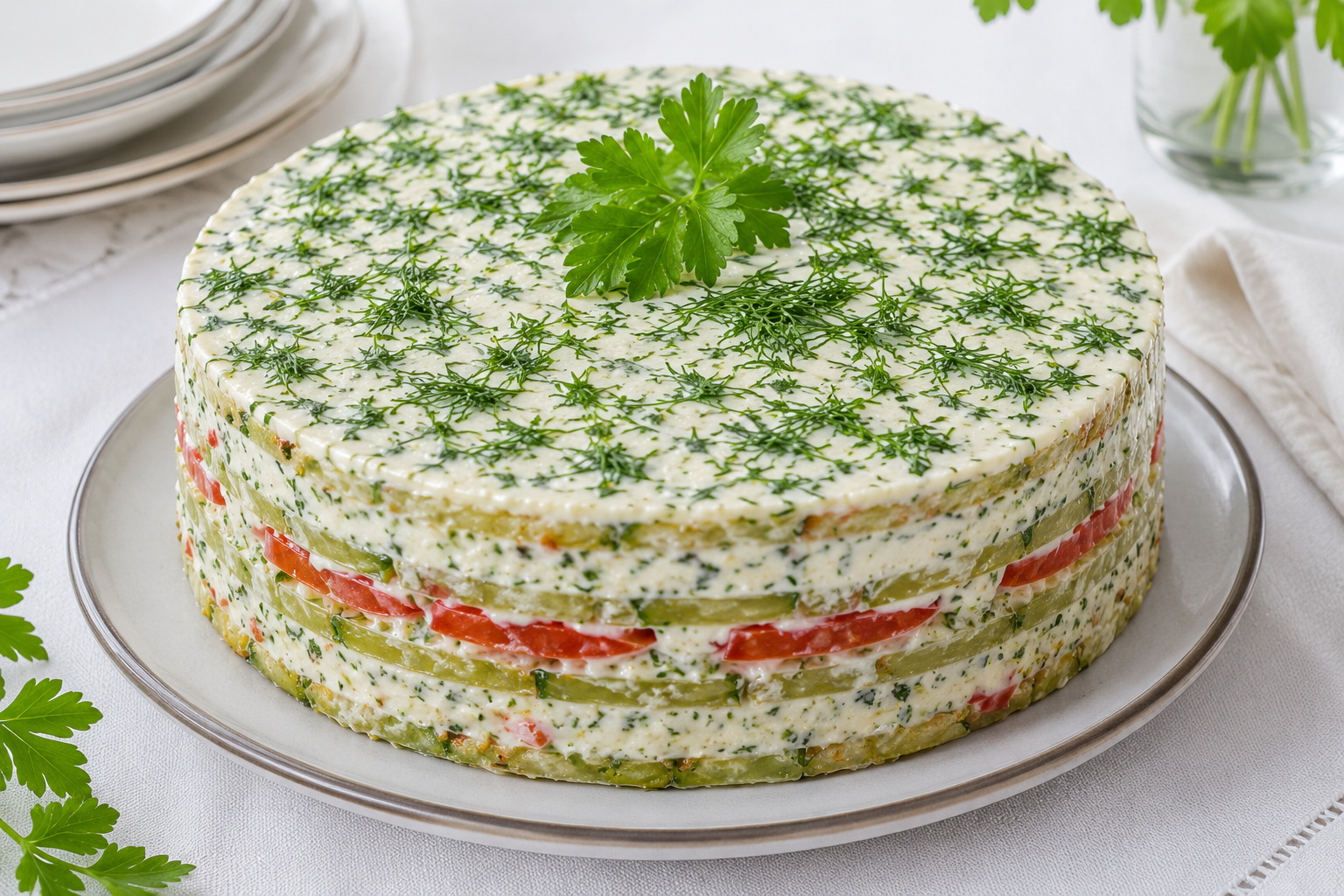 кабачковый торт