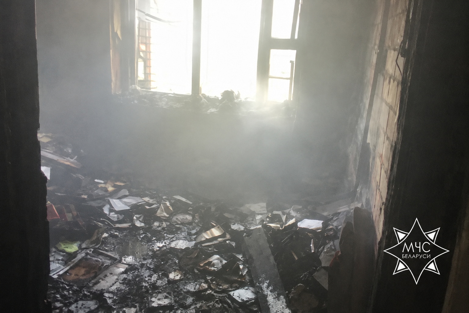 пожар в квартире