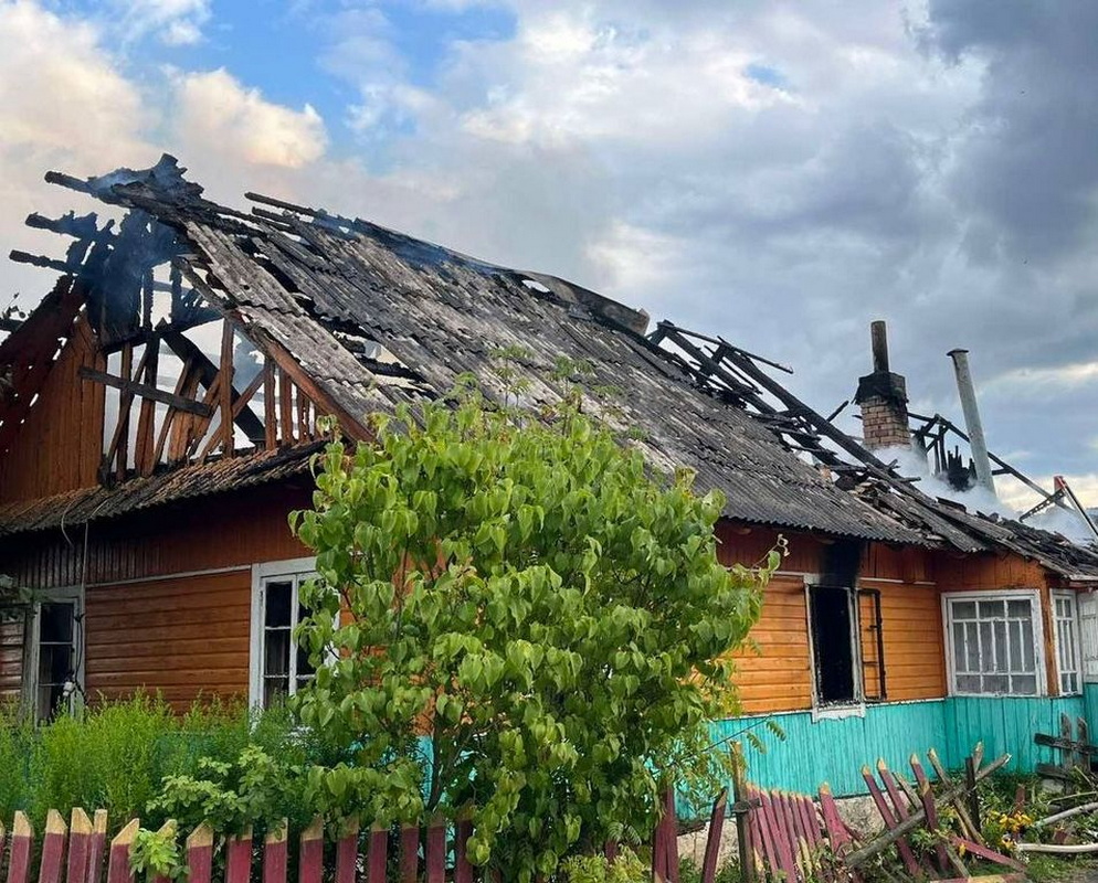 пожар в доме