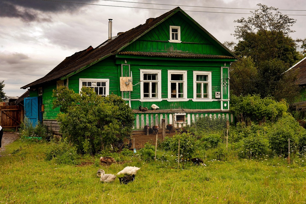 дом в деревне