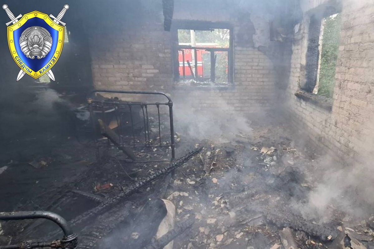 пожар в частном доме