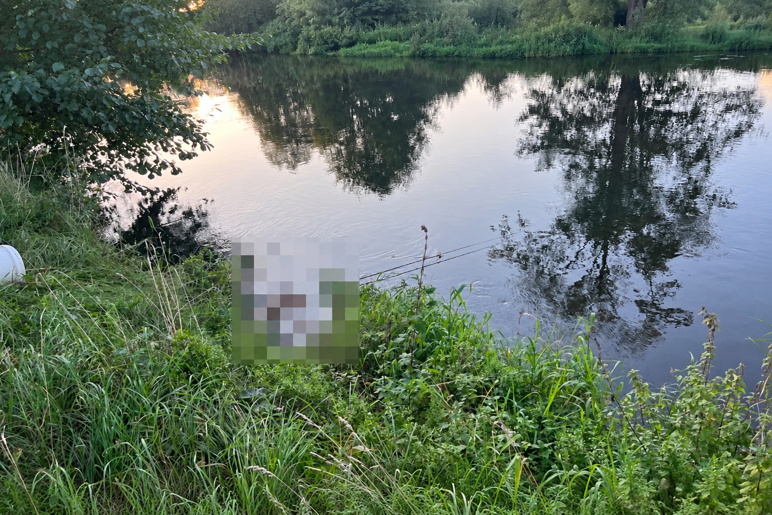 в водоеме утонул рыбак