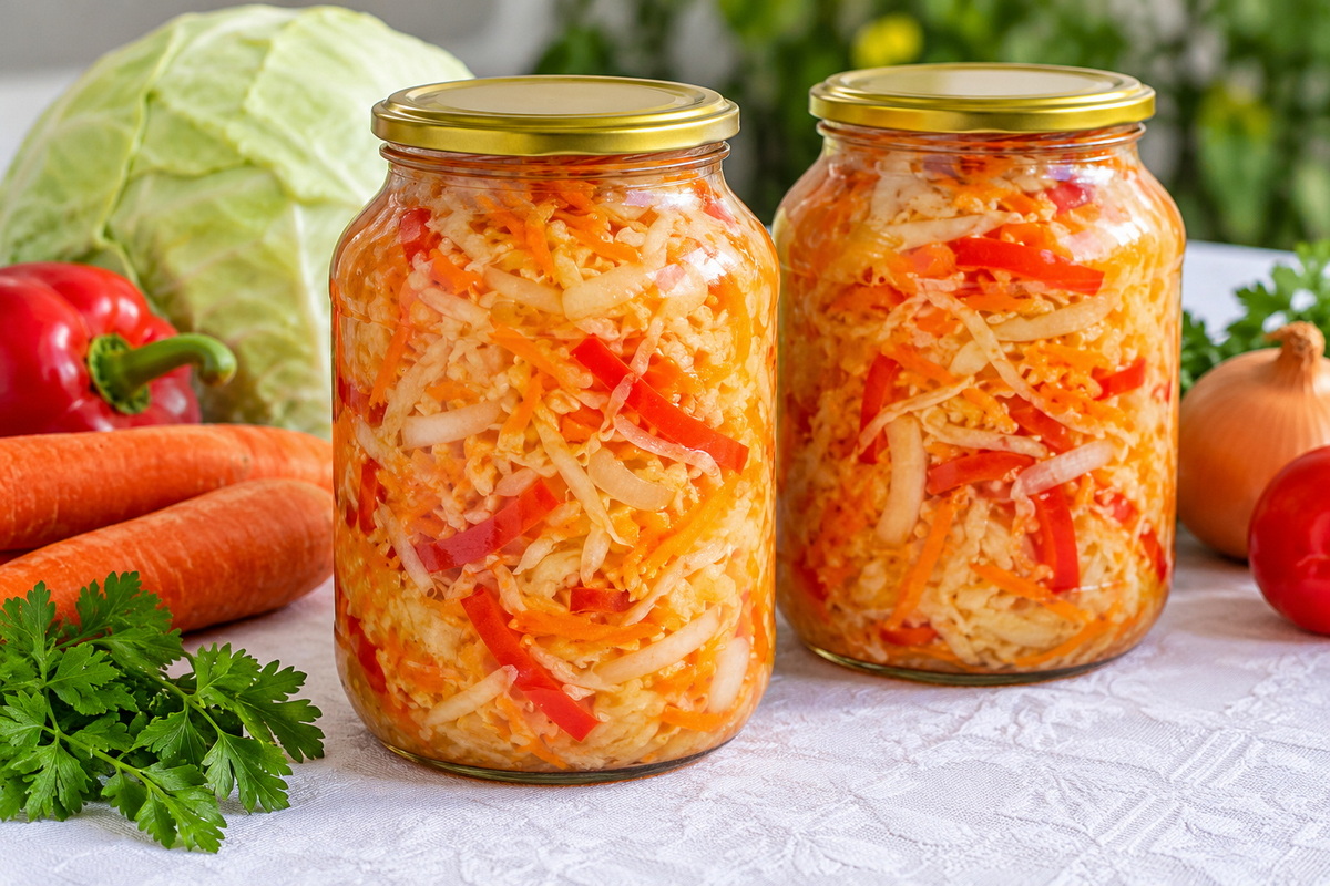 салат из капусты
