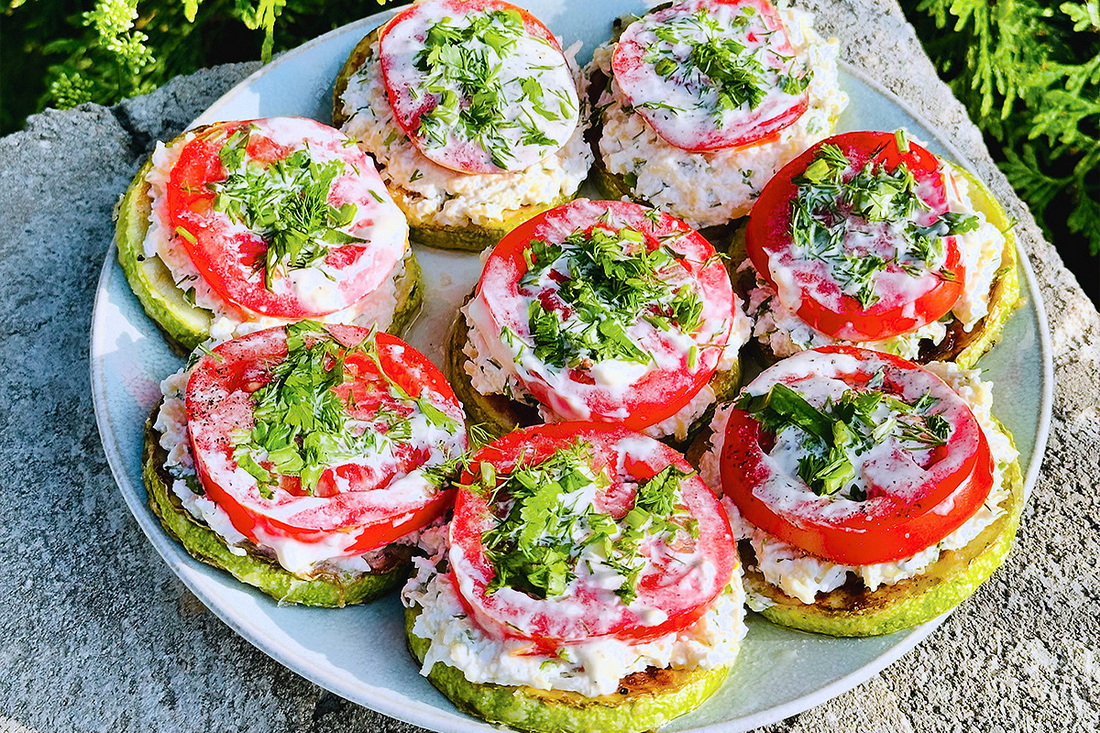 Быстрая и вкусная закуска из кабачков — съедается первой