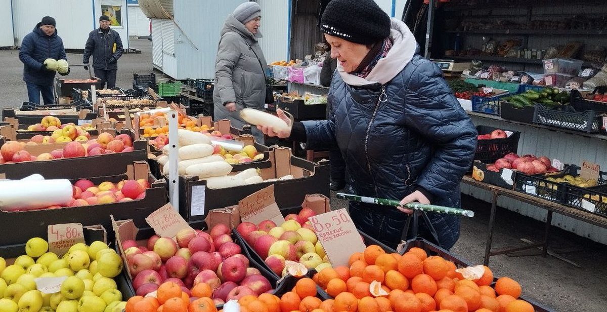 Цены на центральном рынке Слонима: что подорожало, а что подешевело к Новому году