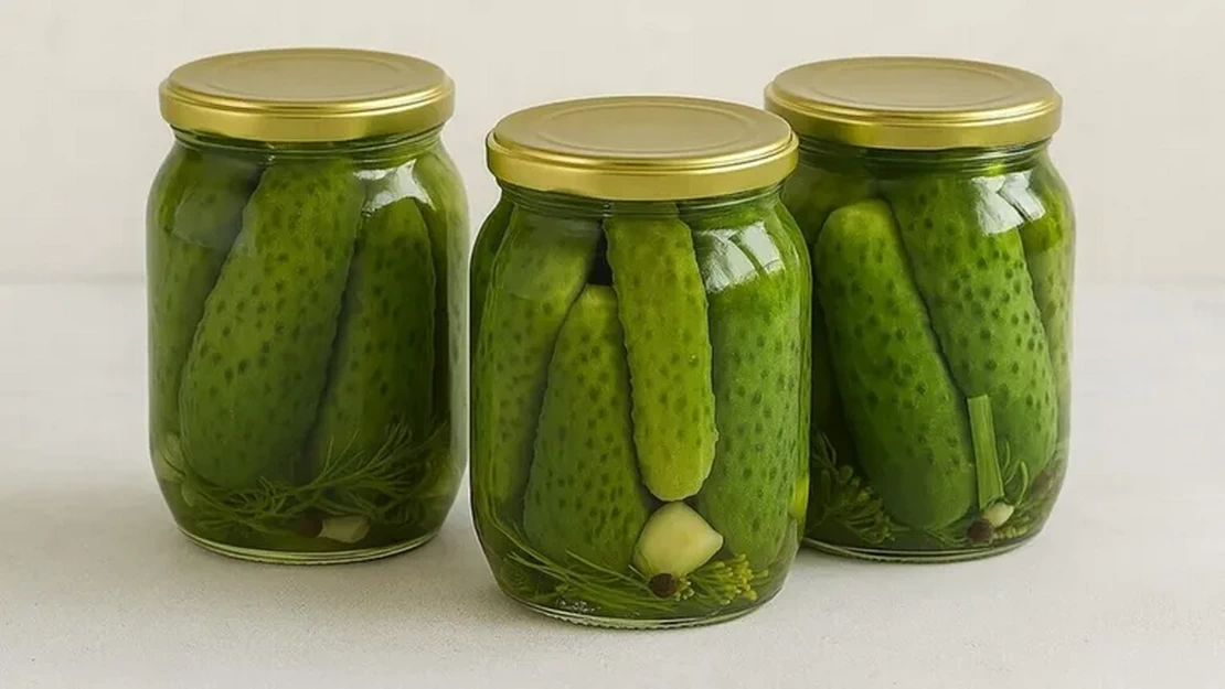 Эти маринованные огурцы даже дети уплетают за обе щеки