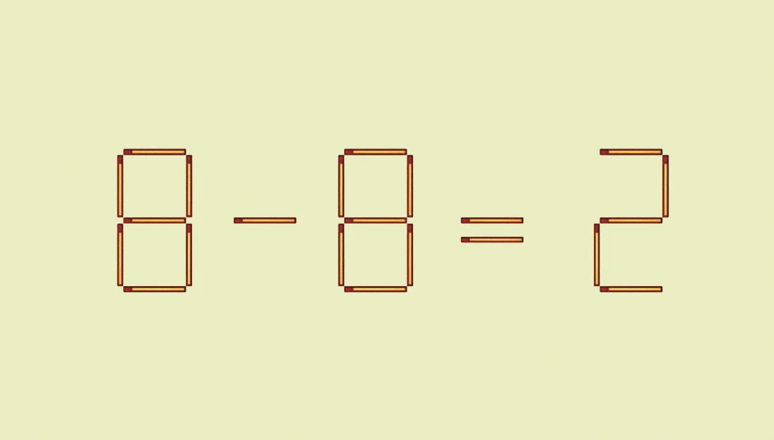 Головоломка для настоящих интеллектуалов: переставьте 1 спичку в неравенстве за 20 секунд