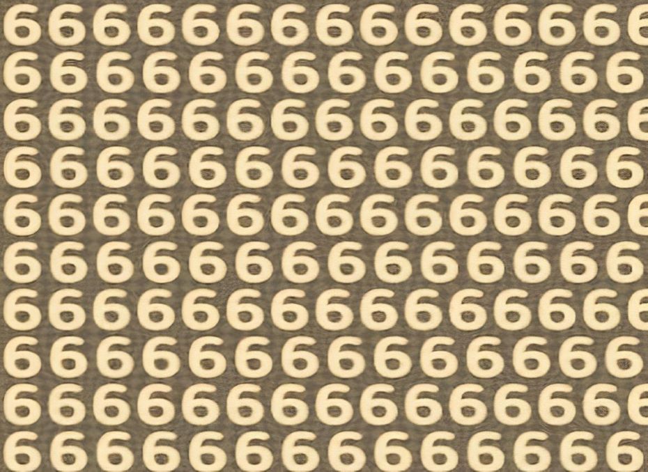 Готовы поспорить: вы не найдете букву среди чисел за 10 секунд