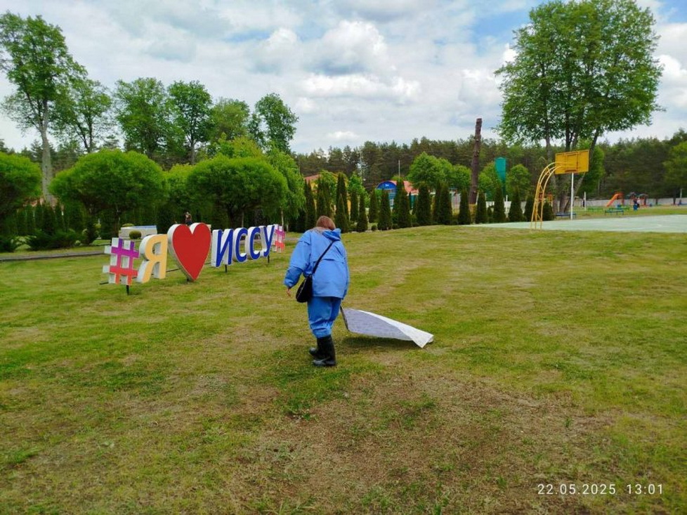 Лагеря Слонимщины проходят обработку от клещей перед заездом детей