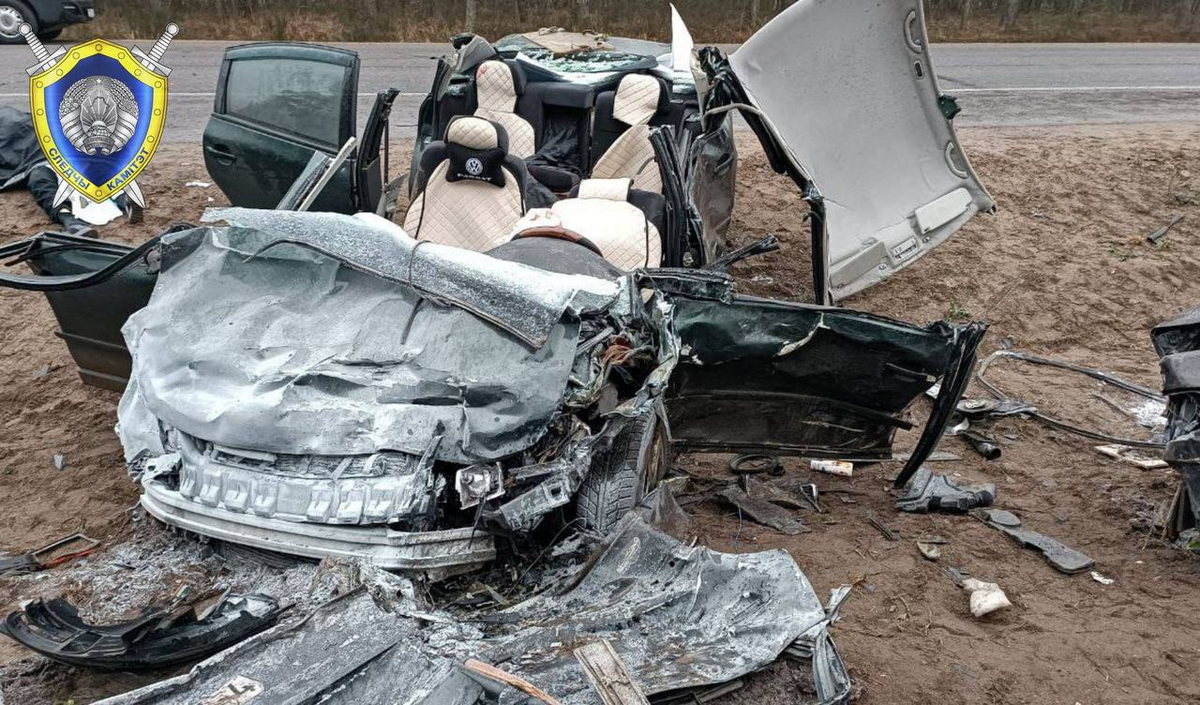 Следственный комитет рассказал новые подробности смертельной аварии под Слонимом