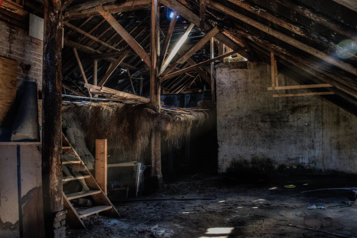 Супруги купили дом своей мечты и были шокированы тем, что обнаружили на чердаке