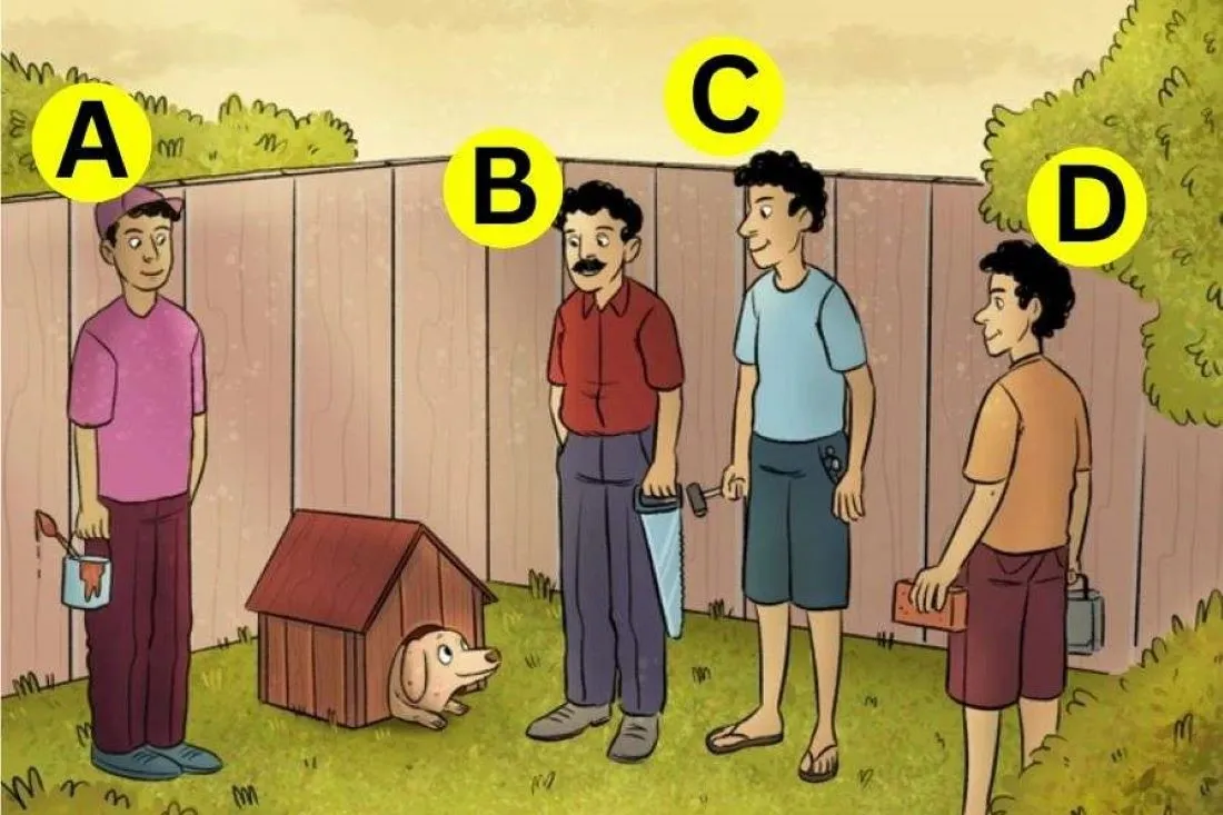 Тест на IQ: Кто не строил будку? Справляются всего 2% людей! 