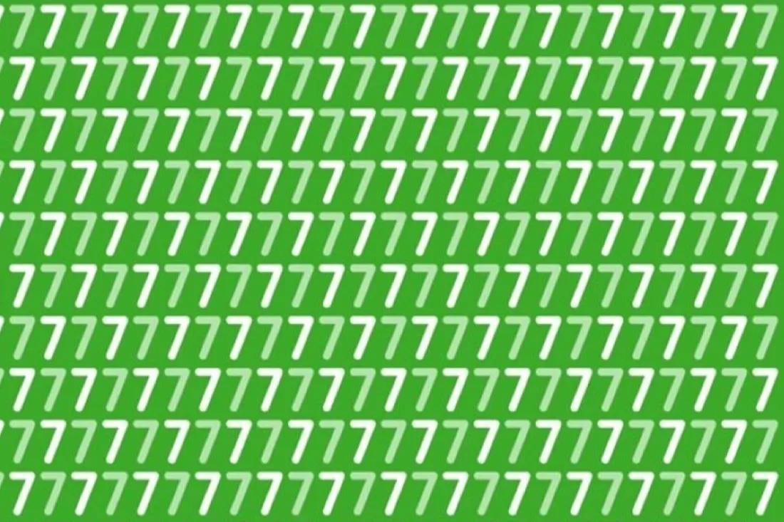 Тест на IQ: найдите цифру 1 за 10 секунд