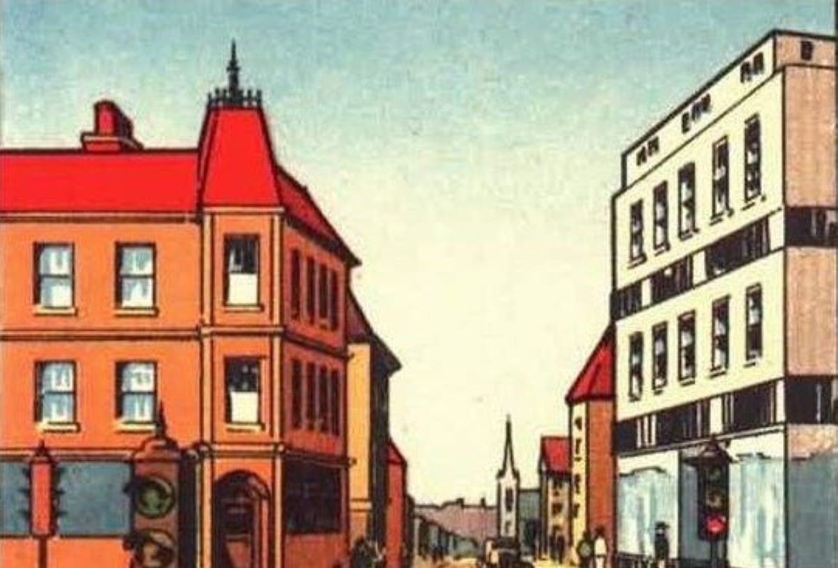 Только самые внимательные найдут ошибку на старинной фотографии улицы 1920-х всего за 5 секунд