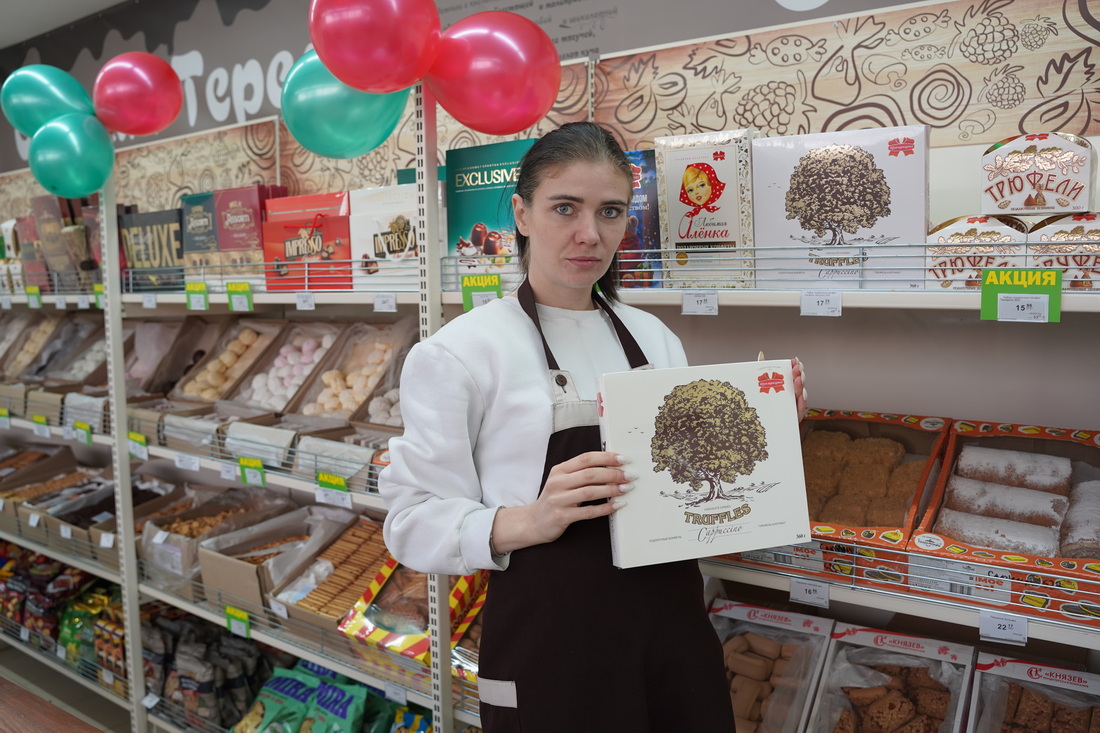В агрогородке Жировичи открылся магазин «Сладкий терем»